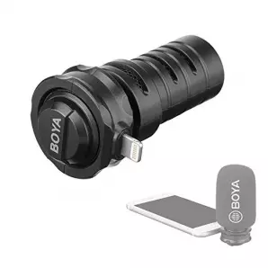 Microphone stéréo numérique BOYA BY-DM200 pour Appareils iOS iPad Air, iPod touch 6  Plug and play directement