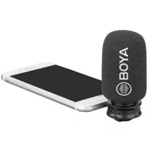 Microphone stéréo numérique BOYA BY-DM200 pour Appareils iOS iPad Air, iPod touch 6  Plug and play directement