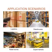 Scanner de Code à Barres sans fil USB pour ordinateur PC smartphone et iphone