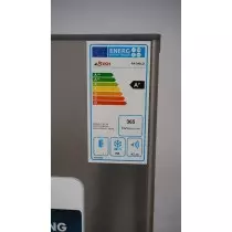 Congélateur vertical 8 tiroirs ASTECH PA240CD plaque aluminium  240 litres gris