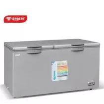Congélateur horizontal 2 portes SMART TECHNOLOGY STCC550 500 litres gris