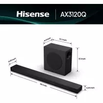 Barre de son HISENSE AX3100Q 3.1 500W