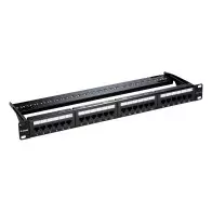 Panneau de brassage 24 ports D-Link NPP-C61BLK241 Cat 6 non blindé