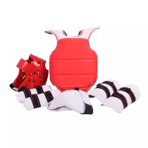 Ensemble d'équipement de protection de taekwondo