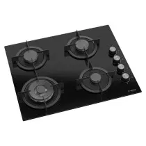 Plaque de Cuisson VERTA RM045 4 Feux 60×60 cm vitrocéramique noire