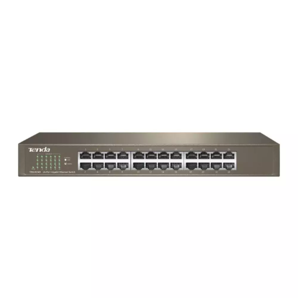Switch Ethernet 24 Ports Gigabit Switch Tenda TEG1024D Non-Géré