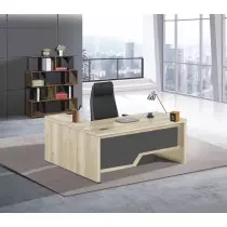 Bureau de direction moderne OZ251418 1800 x 800 mm avec retour latéral