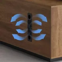 Mobilier de bureau OZ‑EDK0418 Bureau d’angle professionnel avec caisson intégré