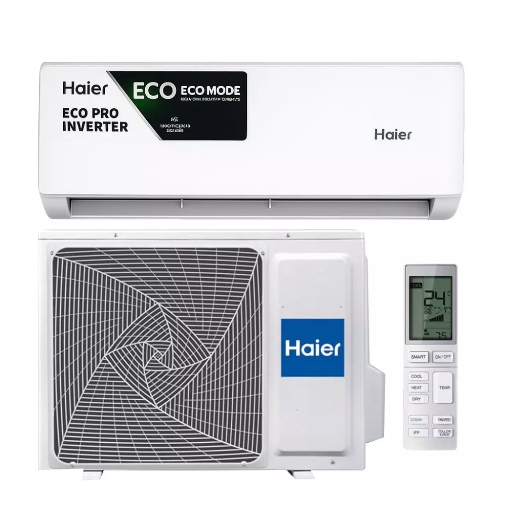 Climatiseur Inverter Haier HSU-25RBSR1E 25000 BTU - Économe et Silencieux