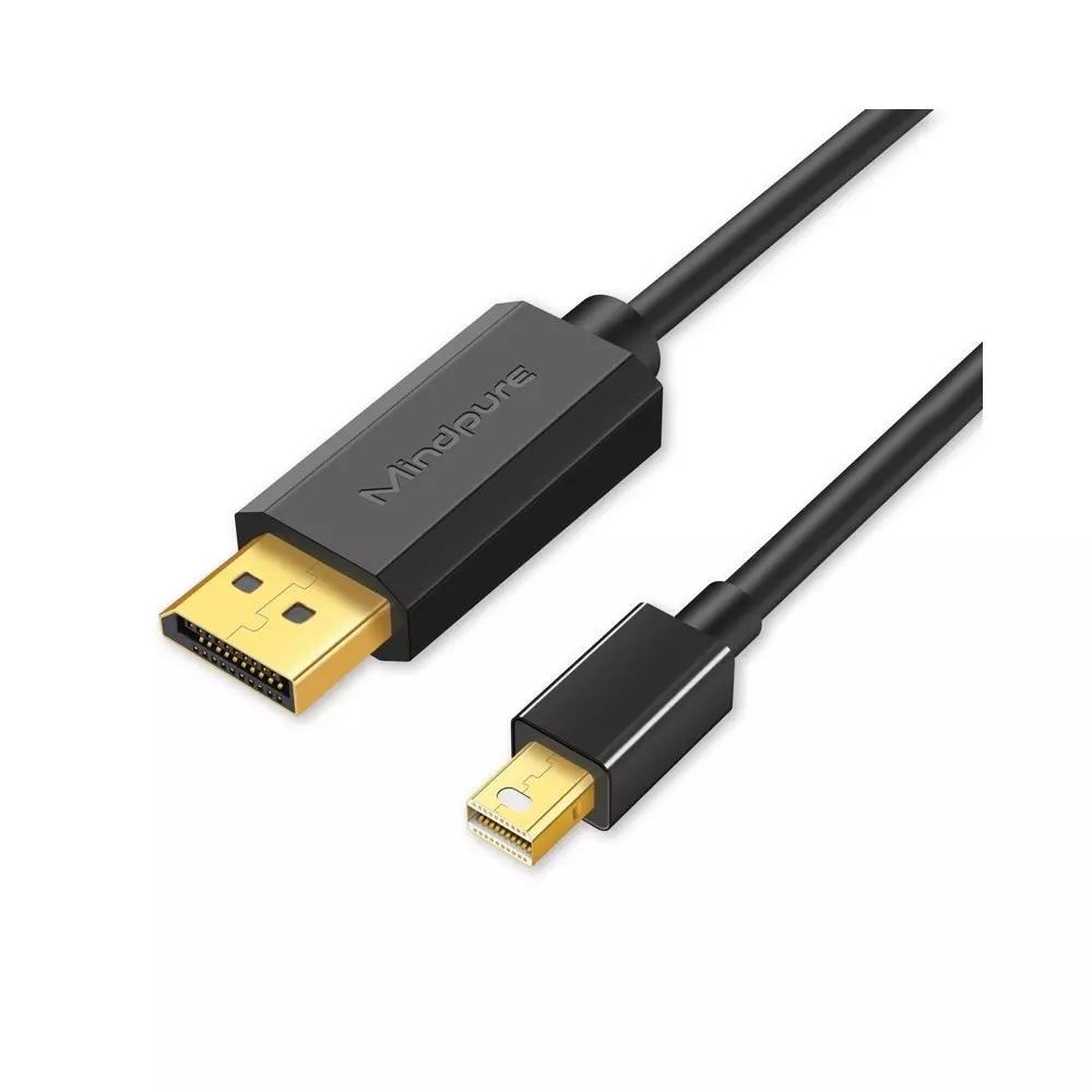 Câble Mini DisplayPort 1.8M (6FT) | 4K 60Hz - Mindpure