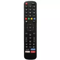 Télécommande TV Hitachi RC43141 | Boutons Netflix, YouTube, Prime Video