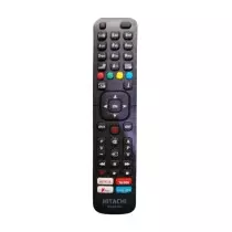Télécommande TV Hitachi RC43141 | Boutons Netflix, YouTube, Prime Video
