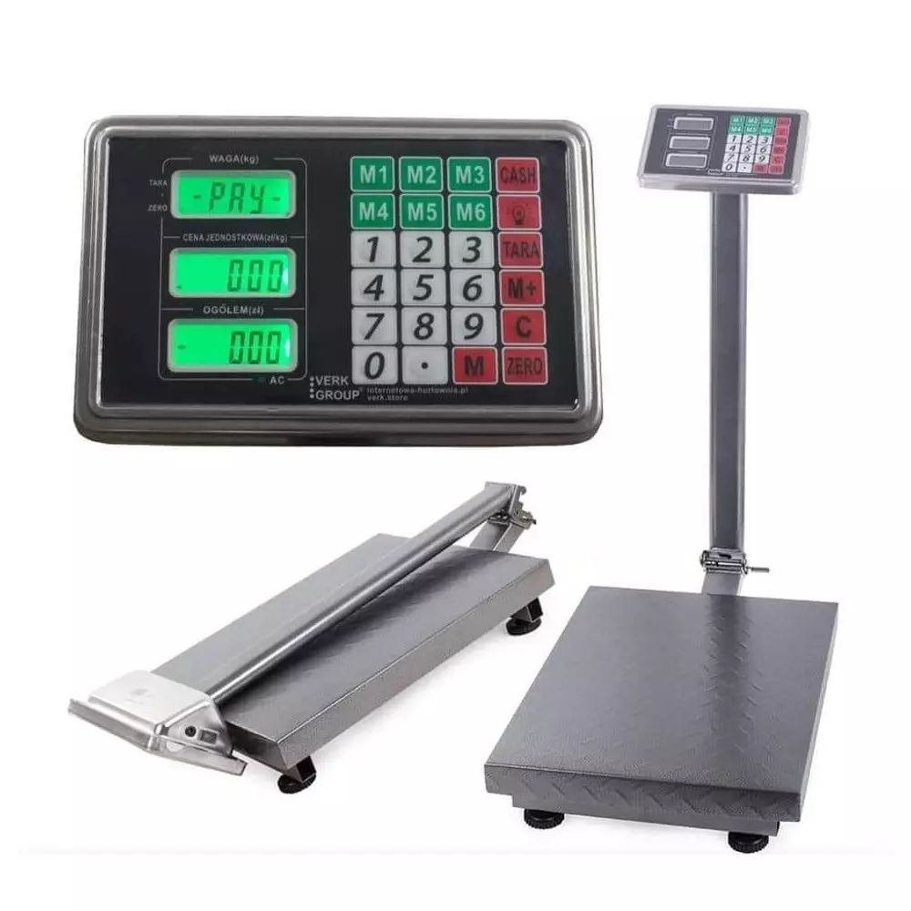 Balance Industrielle 500 Kg  Plateforme Numérique Robuste  Précision 100g