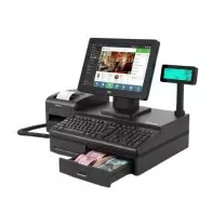 Système de Point de Vente (POS) Tout-en-un  Caisse Enregistreuse Tactile & Intégrée
