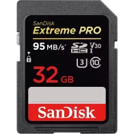 SanDisk Extreme PRO SDXC | Vitesse 95 a 170 Mo/s | 4K UHD V30 U3 | Carte Pro Appareil Photo