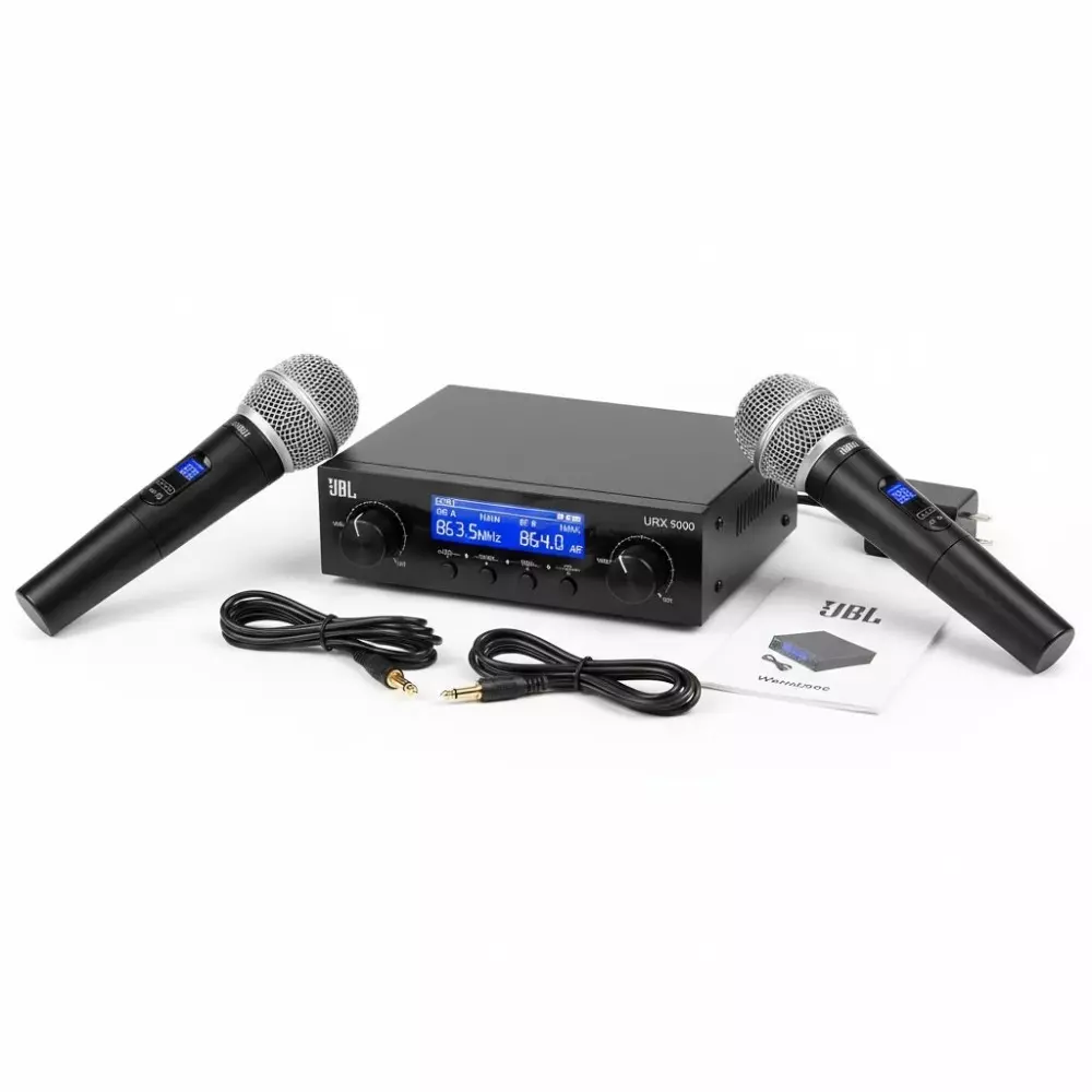 JBL URX 9900 | Micro Sans Fil Double UHF | Professionnel pour Karaoké