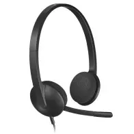 Casque Logitech H340  Filaire USB Stéréo  Micro Anti-Bruit pour PC & Mac