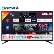 Téléviseur DESKA 65DF85E | Smart Android 4K UHD | 65 Pouces