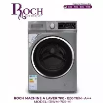Machine à Laver ROCH RWM-70S-H | 7 kg | 1200 T/min | Classe A+++