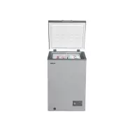 BRUHM Congélateur Coffre 100 Litres | Gris | Haute Efficacité | BCS-100MJ