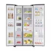 SAMSUNG Réfrigérateur Américain Side-by-Side 647L No Frost Digital Inverter - Gris Mat (RS62R5001M9GH)