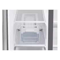 SAMSUNG Réfrigérateur Américain Side-by-Side 647L No Frost Digital Inverter - Gris Mat (RS62R5001M9GH)