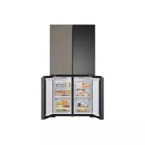 Réfrigérateur LG Side-by-Side 4 Portes Gris | 617 Litres, Froid Linéaire, Compresseur Inverter