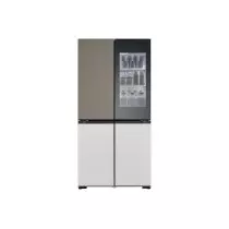 Réfrigérateur LG Side-by-Side 4 Portes Gris | 617 Litres, Froid Linéaire, Compresseur Inverter