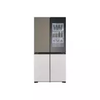 Réfrigérateur LG Side-by-Side 4 Portes Gris | 617 Litres, Froid Linéaire, Compresseur Inverter