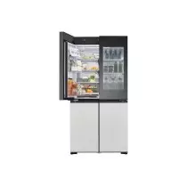Réfrigérateur LG Side-by-Side 4 Portes Gris | 617 Litres, Froid Linéaire, Compresseur Inverter