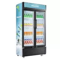 Réfrigérateur Hisense FL-81WC : Refroidisseur Vitrine Professionnel Double Porte (620L Net)