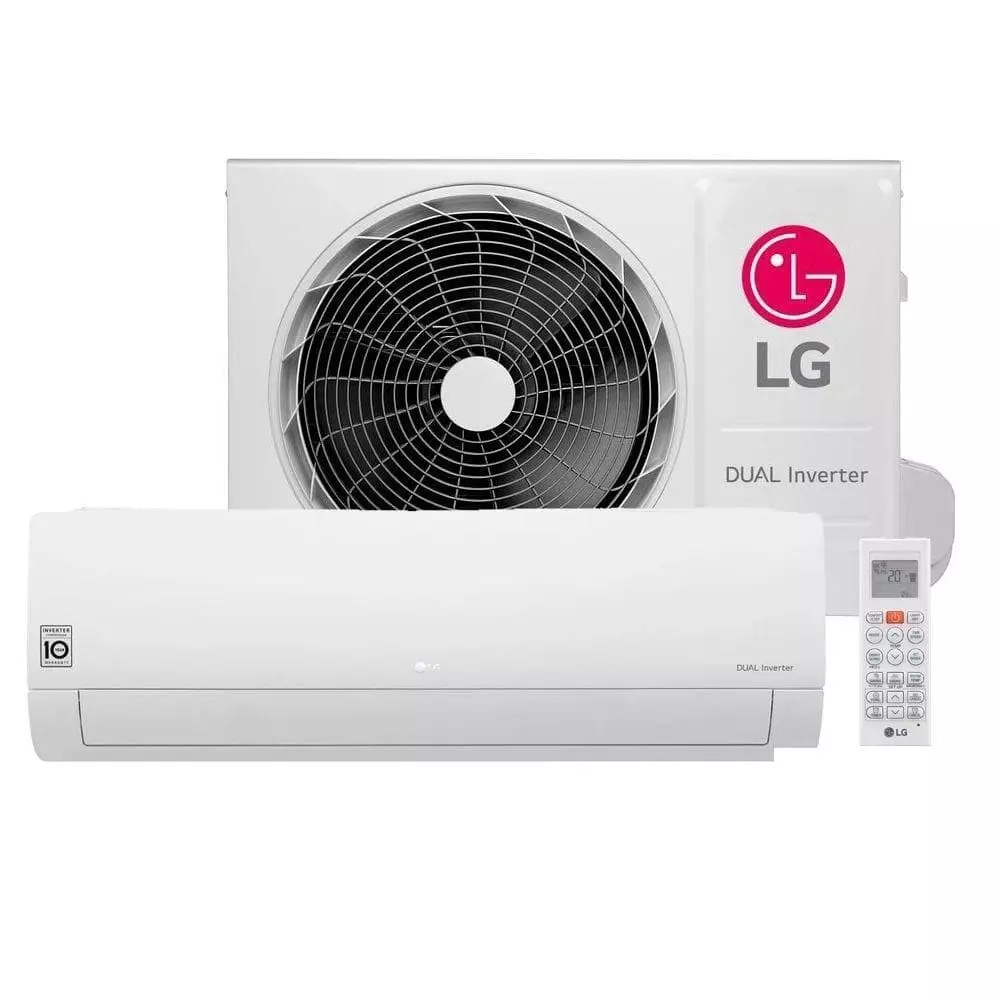 Climatiseur Split LG 9000 BTU DUAL Inverter S4Q09WA5QAL | Économie d'Énergie et Refroidissement Rapide