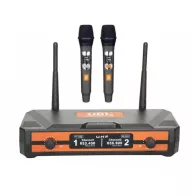 Système Micro Sans Fil JBL VM888 Plus | Double UHF | 2 Micros Dynamiques | Pro Karaoké