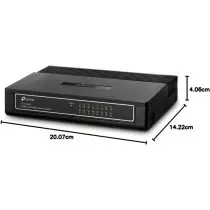 Switch TP-Link TL-SF1016D | 16 Ports Fast Ethernet | Plug & Play & Green