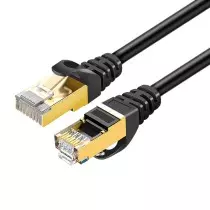Câble Patch CAT7 RJ45 (8 Paires) 1m | Réseau Lan SSTP Blindé | 10G, 600 MHz, Haute Performance