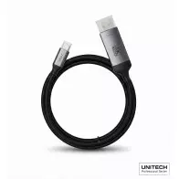 Câble USB-C vers DisplayPort/HDMI 8K (1m) | Unitech Ultra HD Tressé