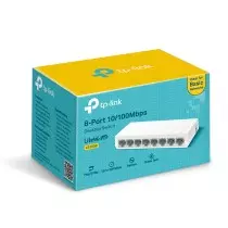 Switch 8 Ports 10/100 Mbps | TP-Link LS1008 | Non Managé | Plug & Play