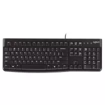 Logitech K120 | Clavier Filaire USB Robuste | QWERTY & Étanche