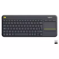 Clavier Sans Fil Logitech K400 Plus | Touchpad Intégré pour PC-TV