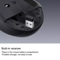 Souris Sans Fil 1200 DPI | Xiaomi XMWXSB04YM | Jusqu'à 12 mois d'autonomie