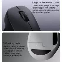 Souris Sans Fil 1200 DPI | Xiaomi XMWXSB04YM | Jusqu'à 12 mois d'autonomie