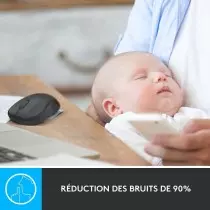 Souris Sans Fil Compacte et Silencieuse | LOGITECH M220 SILENT | 18 Mois d'Autonomies