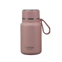 Bouteille Isotherme "Hot & Cool" | 650 ml, Bleu Pastel, Acier Inoxydable