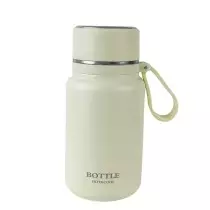 Bouteille Isotherme "Hot & Cool" | 650 ml, Bleu Pastel, Acier Inoxydable