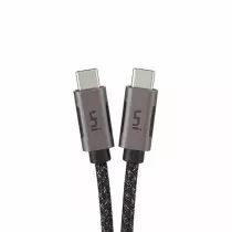 Câble Uni Type-C vers Type-C 3m  Charge Rapide PD 60W 3A  Nylon Tressé Ultra-Résistant