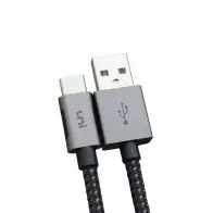 Câble Uni USB Type-A vers Type-C 3 m | Charge rapide 3 A+ | Nylon tressé haute résistance