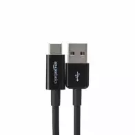 Câble Amazon Basics USB-A vers USB-C 2.7m | Charge Rapide 3A | Transfert de Données 480 Mbps
