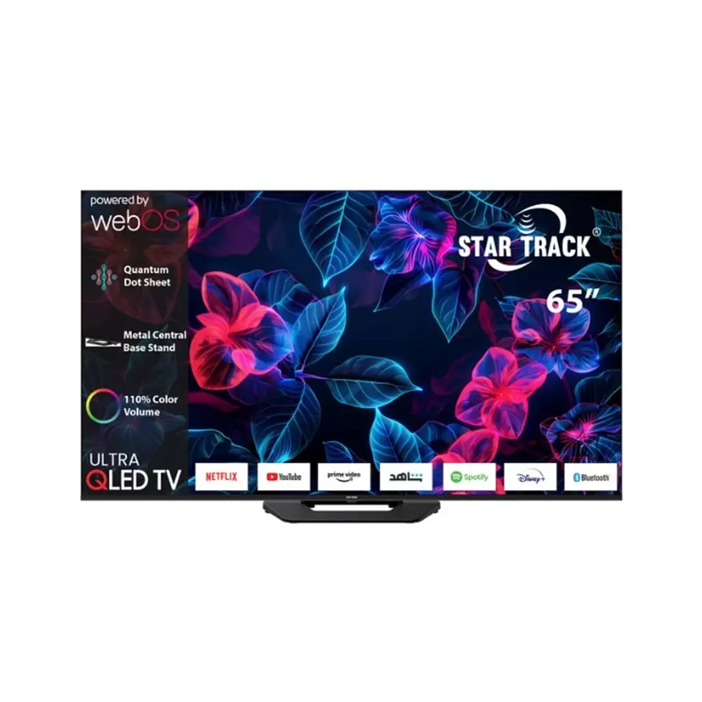 Téléviseur 65" Star Track Ultra QLED 4K | Immersion Cinéma | Smart TV