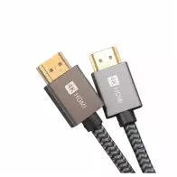 Câble HDMI 2.0 Haute Vitesse | Résolution 4K Ultra HD | Gaine Tressée Renforcée | Connecteurs Or