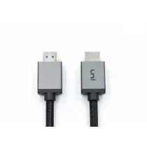 Câble HDMI 2.0 4K Ultra HD  Longueur 1m  Gaine Tressée  Connecteurs Or